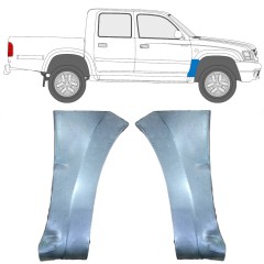 Panneau de réparation de l’aile avant pour Toyota Hilux 1998-2005 / Gauche+Droit / Ensemble 10068
