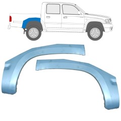 Panneau de réparation arc d'aile arrière pour Toyota Hilux 1998-2005 / Gauche+Droit / Ensemble 9932