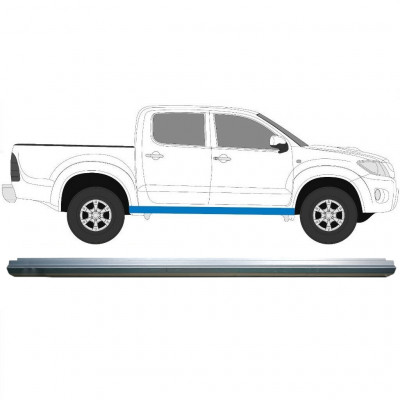 Réparation bas de caisse pour Toyota Hilux 2005-2015 / Gauche = Droite (symétrique) 7074