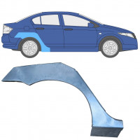 Panneau de réparation arc d'aile arrière pour Honda City 2008-2013 / Droite 7675