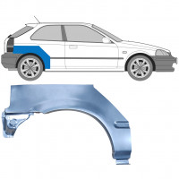 Panneau de réparation arc d'aile arrière pour Honda Civic 1995-2000 / Droite 5118
