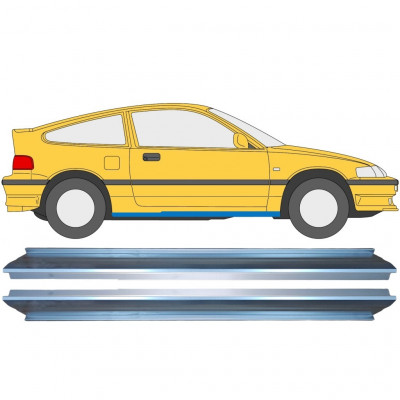 Réparation bas de caisse pour Honda CRX 1987-1992 / Gauche+Droit / Ensemble 9302