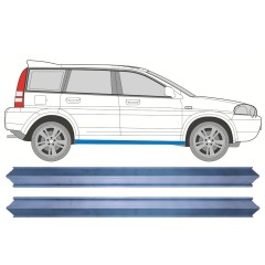Réparation bas de caisse pour Honda HR-V 1999-2006 / Gauche = Droite (symétrique) / Ensemble 11281