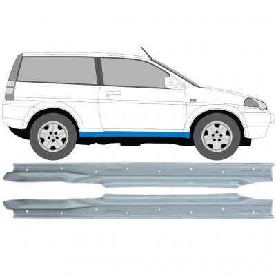 HONDA HRV 3 PORTE 1999-2006 PANNEAU DE RÉPARATION DU SEUIL / SET