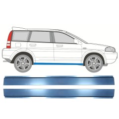 Réparation bas de caisse intérieur pour Honda HR-V 1999-2006 / Gauche = Droite (symétrique) / Ensemble 10382