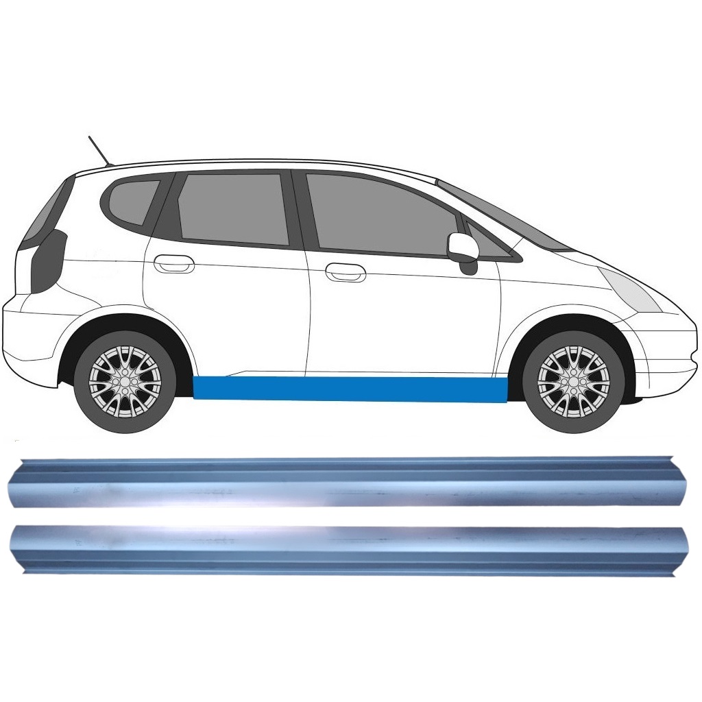 Kit De Film Teinté Pré-découpé Pour Vitres Arrière - Honda Jazz (2013 à Aujourd'hui)