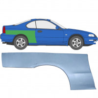 Panneau de réparation arc d'aile arrière pour Honda Prelude 1992-1997 / Droite 5647