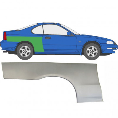 Panneau de réparation arc d'aile arrière pour Honda Prelude 1992-1997 / Droite 5647