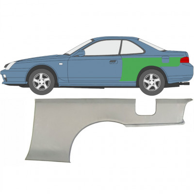 Panneau de réparation arc d'aile arrière pour Honda Prelude 1996-2001 / Gauche 5655