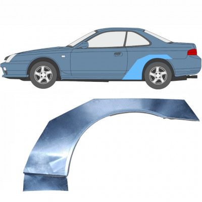 Panneau de réparation arc d'aile arrière pour Honda Prelude 1996-2001 / Gauche 8063