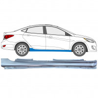 Panneau de réparation du seuil pour Hyundai Accent 2010- / Droite 12799