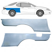 Panneau de réparation arc d'aile arrière pour Hyundai Rd 1996-2002 / Gauche+Droit / COUPE / Ensemble 6307