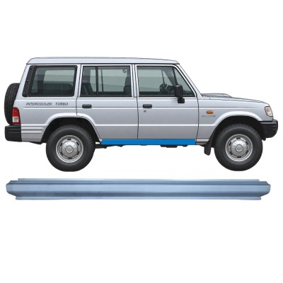 Réparation bas de caisse pour Hyundai Galloper 1991-2003 / Gauche = Droite (symétrique) 17018