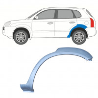 Panneau de réparation arc d'aile arrière pour Hyundai Tucson 2004-2010 / Gauche 7971