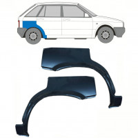 Panneau de réparation arc d'aile arrière pour Seat Ibiza 1984-1993 / Gauche+Droit / Ensemble 10741