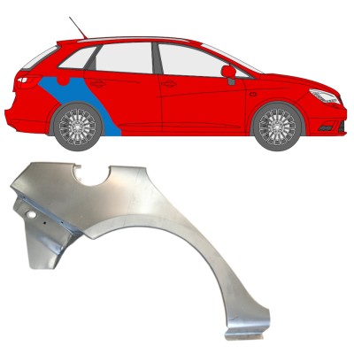 Panneau de réparation arc d'aile arrière pour Seat Ibiza 2008-2017 / Droite / COMBI 14607