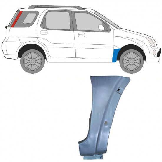 Panneau de réparation de l’aile avant pour Suzuki Ignis 2000-2008 / Droite 11130