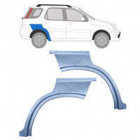 Panneau de réparation arc d'aile arrière pour Suzuki Ignis 2000-2003 / Gauche+Droit / Ensemble 10415