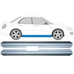 Réparation bas de caisse pour Subaru Impreza GD GG 2000-2007 / Gauche = Droite (symétrique) / Ensemble 9159