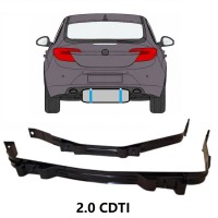 Réservoir à carburant sangles pour Opel Insignia 2008-2017 17019
