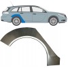 Panneau de réparation arc d'aile arrière