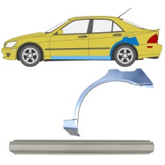 Réparation bas de caisse + passage de roue arrière pour Lexus IS 1998-2005 / Gauche / Ensemble 10314