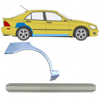 Réparation bas de caisse + passage de roue arrière pour Lexus IS 200 1998-2005 / Droite / Ensemble 10315