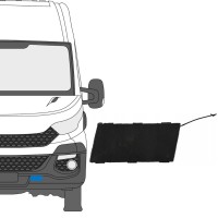 Bouchons du pare-chocs avant pour Iveco Daily 2014-2019 / Gauche 16243