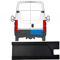 Moulure latérale de porte arrière pour Iveco Daily 2014- / Droite 7873