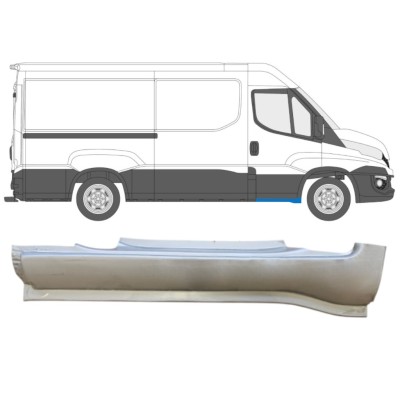Panneau de réparation du seuil partie avant pour Iveco Daily 2014-2016 / Droite 14739