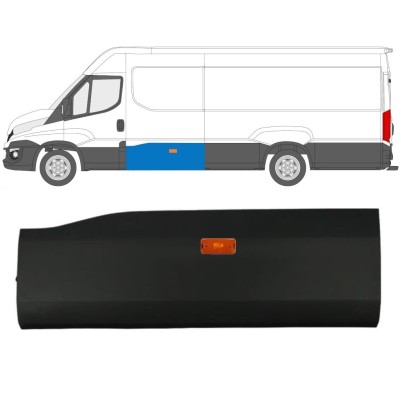 Moulure latérale avec lampe pour Iveco Daily 2014-2019 / Gauche / Ensemble 16657