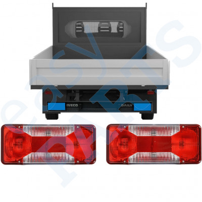 IVECO DAILY 2006-2014 CHASSIS ARRIÈRE LAMPE / SET