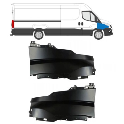 Aile avant pour Iveco Daily 2014-2019 / Gauche+Droit / Ensemble 16156