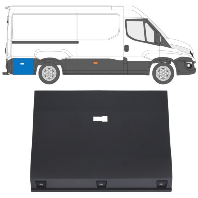 Moulure latérale arrière derrière la roue pour Iveco Daily 2014-2019 / Gauche = Droite (symétrique) 16660
