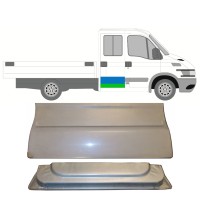 Panneau de réparation intérieur et extérieur des portes arrière pour Iveco Daily 1999-2014 / Gauche = Droite (symétrique) / Ensemble 16174