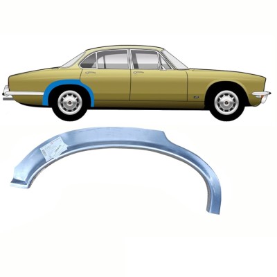 Panneau de réparation arc d'aile arrière pour Jaguar XJ 1968-1973 / Droite 10742
