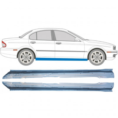 Panneau de réparation du seuil pour Jaguar X-Type 2001-2009 / Gauche+Droit / Ensemble 9201