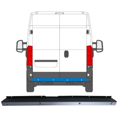 Pare-chocs arrière PDC pour Citroen Jumper 2006-2018 16927