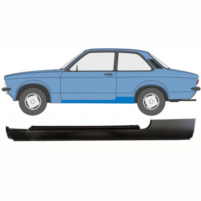 OPEL KADETT C 1973-1979 PANNEAU DE RÉPARATION DU SEUIL / GAUCHE