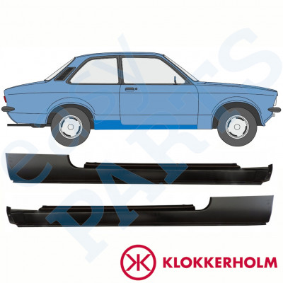 OPEL KADETT C 1973-1979 PANNEAU DE RÉPARATION DU SEUIL / SET