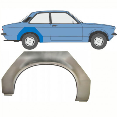 Panneau de réparation arc d'aile arrière pour Opel Kadett C 1973-1979 / Droite 8784