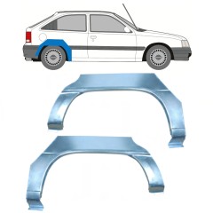 Panneau de réparation arc d'aile arrière pour Opel Kadett E Astra 1984-1993 / Gauche+Droit / Ensemble 9726