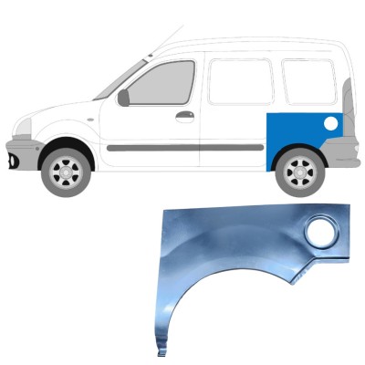 Panneau de réparation arc d'aile arrière pour Renault Kangoo 1997-2008 / Gauche 9127