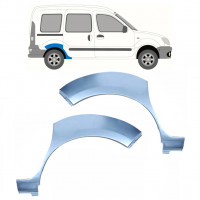 Panneau de réparation arc d'aile arrière pour Renault Kangoo 1997-2008 / Gauche+Droit / Ensemble 9656