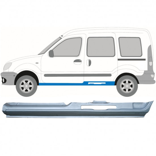 Réparation bas de caisse pour Renault Kangoo 1997-2008 / Gauche 6975