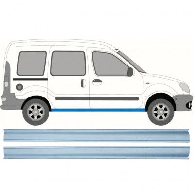 Réparation bas de caisse pour Renault Kangoo 1997-2008 / Gauche+Droit / Ensemble 10280