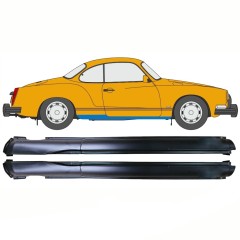 Panneau de réparation du seuil pour Volkswagen Karmann Ghia 1955-1974 / Gauche+Droit / Ensemble 10750