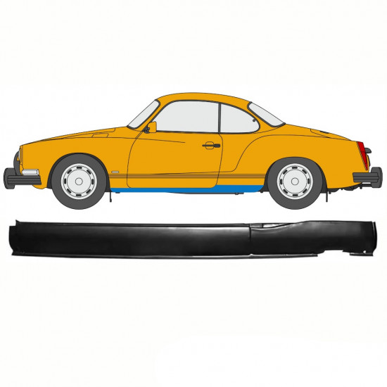 Réparation bas de caisse pour VW Karman Ghia 1955-1974 / Gauche 10749