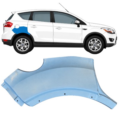 Panneau de réparation arc d'aile arrière pour Ford Kuga 2008-2013 / Droite 17065