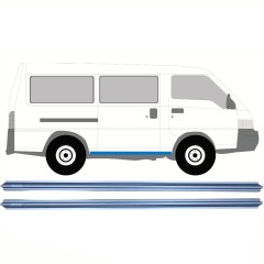 Réparation bas de caisse pour Mitsubishi L300 1986- / Gauche = Droite (symétrique) / Ensemble 9102